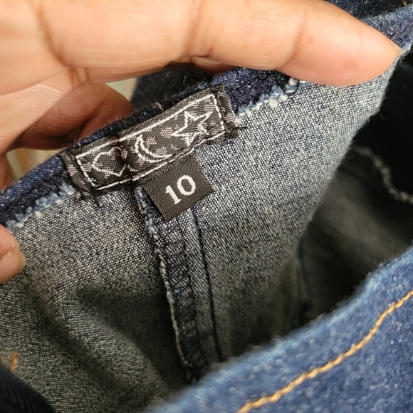 Deep Blue Halter Dress • Zip Up Back • A-Line • Ties At Neck - Picture 8 of 8